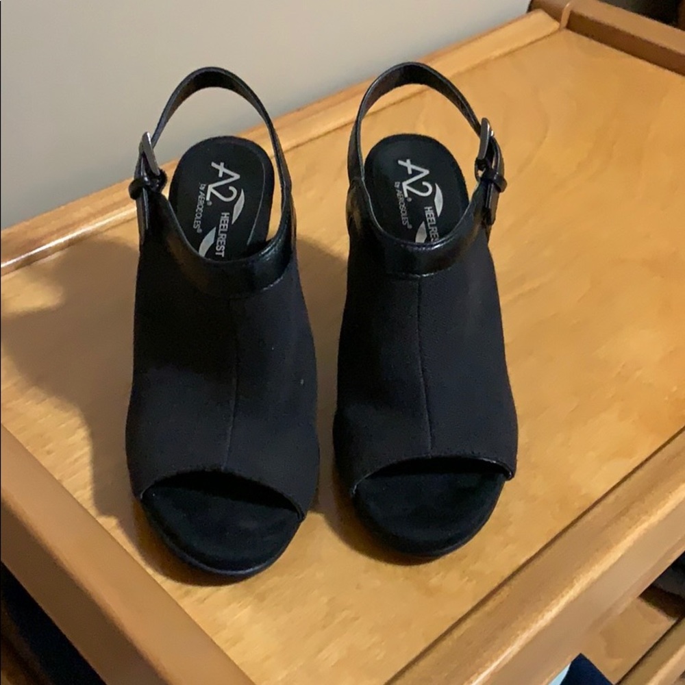 Strappy heels